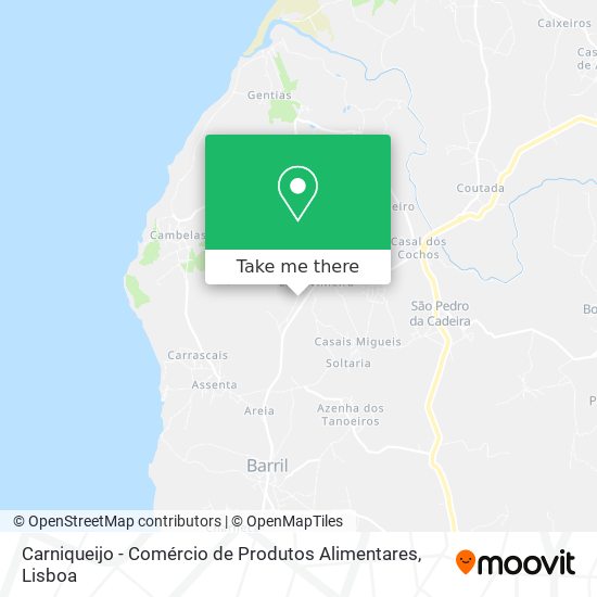 Carniqueijo - Comércio de Produtos Alimentares map