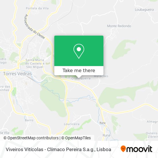 Viveiros Vitícolas - Clímaco Pereira S.a.g. map