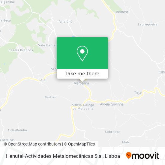 Henutal-Actividades Metalomecânicas S.a. map