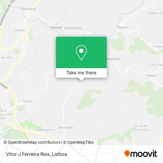 Vítor J Ferreira Reis map