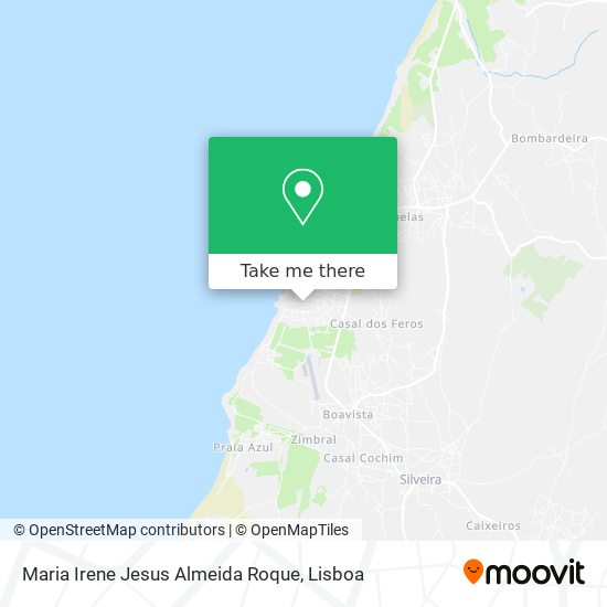 Maria Irene Jesus Almeida Roque map