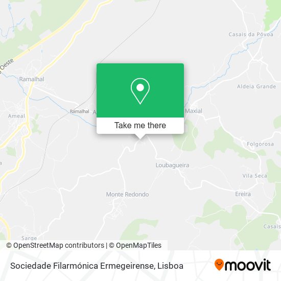 Sociedade Filarmónica Ermegeirense map