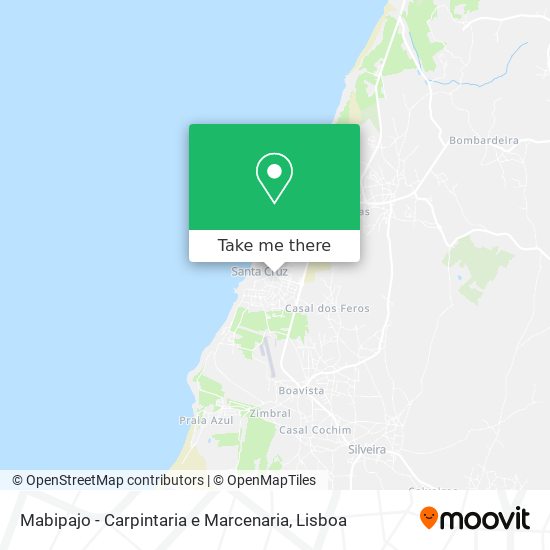 Mabipajo - Carpintaria e Marcenaria map