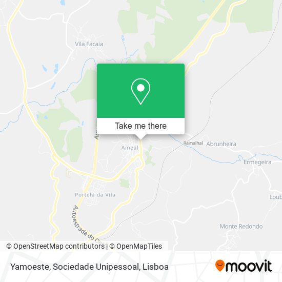 Yamoeste, Sociedade Unipessoal mapa
