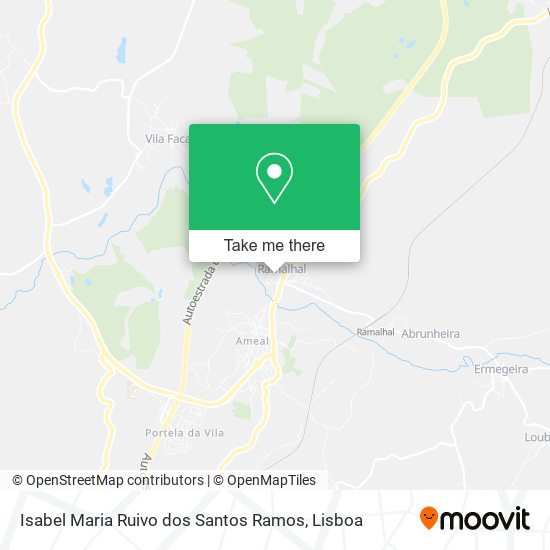 Isabel Maria Ruivo dos Santos Ramos map