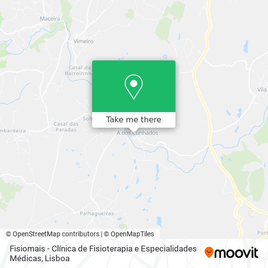 Fisiomais - Clínica de Fisioterapia e Especialidades Médicas mapa