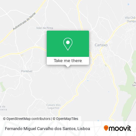 Fernando Miguel Carvalho dos Santos mapa