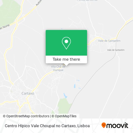 Centro Hípico Vale Choupal no Cartaxo map