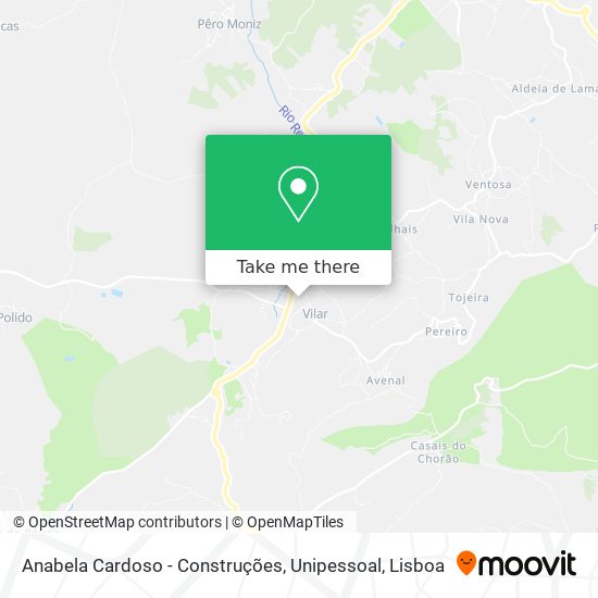 Anabela Cardoso - Construções, Unipessoal map