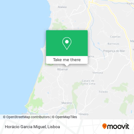 Horácio Garcia Miguel map