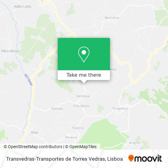 Transvedras-Transportes de Torres Vedras map