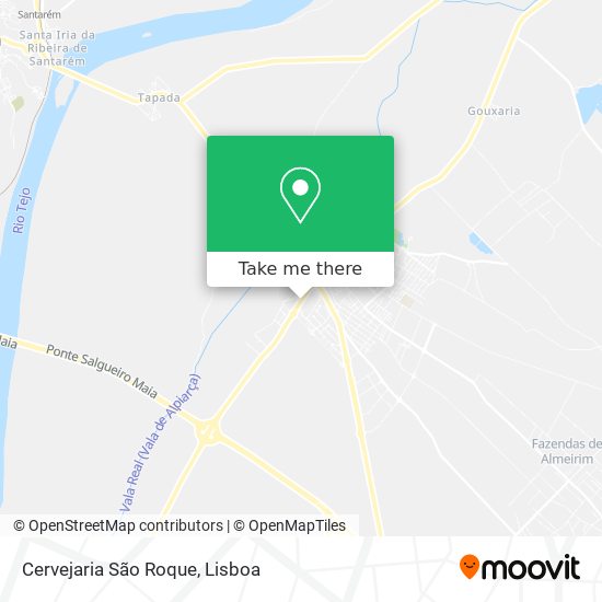Cervejaria São Roque map