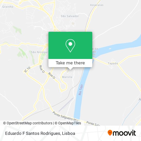 Eduardo F Santos Rodrigues mapa