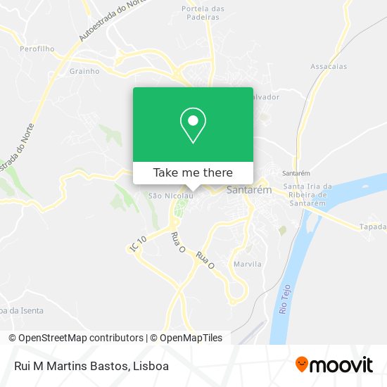 Rui M Martins Bastos mapa