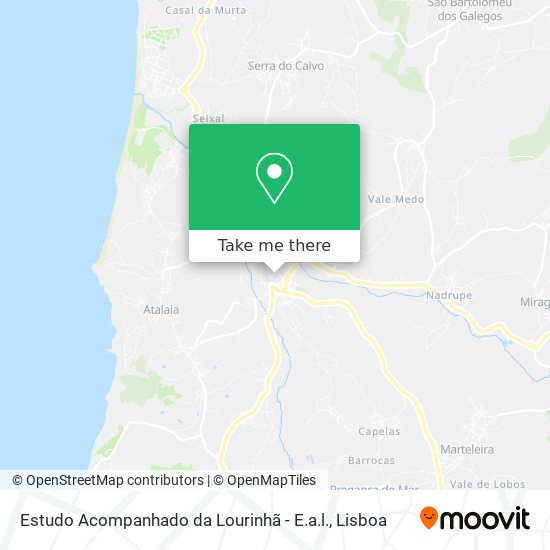Estudo Acompanhado da Lourinhã - E.a.l. map