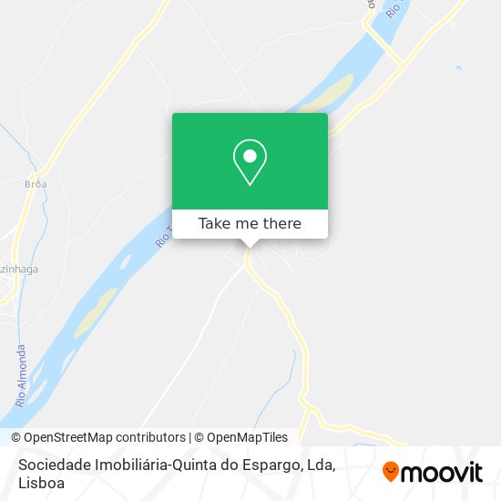 Sociedade Imobiliária-Quinta do Espargo, Lda map