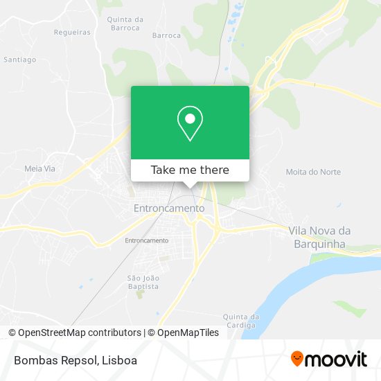 Bombas Repsol map