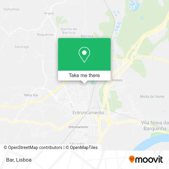 Bar map