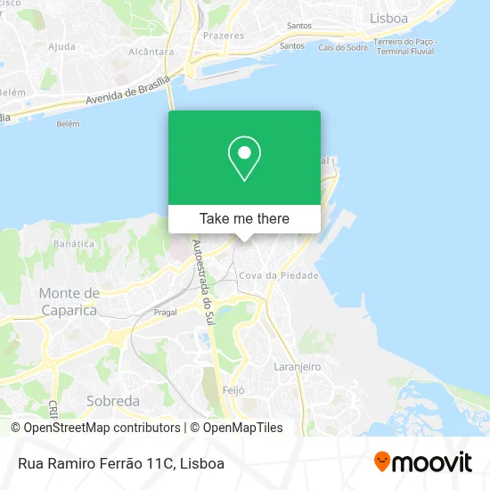 Rua Ramiro Ferrão 11C map