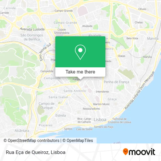 Rua Eça de Queiroz map