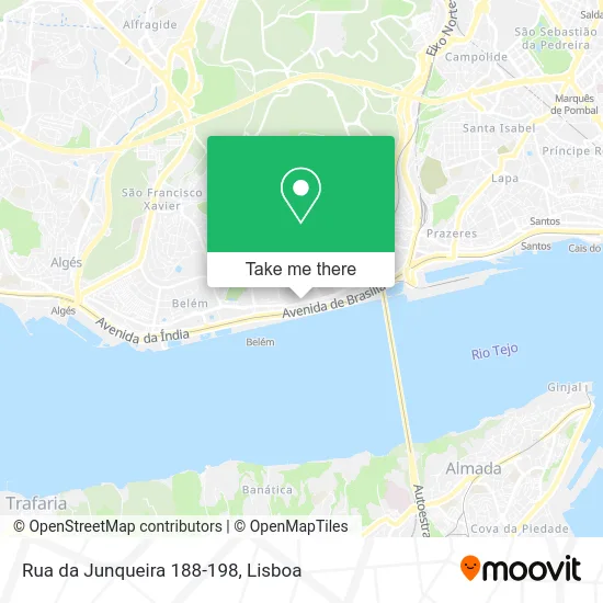 Rua da Junqueira 188-198 map