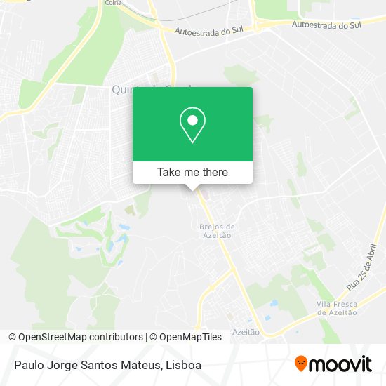 Paulo Jorge Santos Mateus mapa