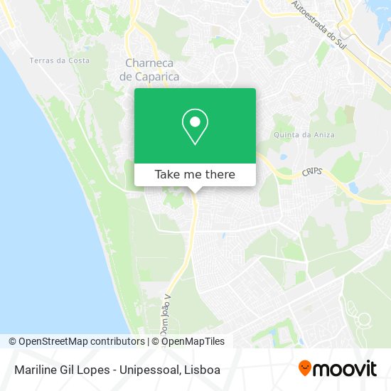 Mariline Gil Lopes - Unipessoal map