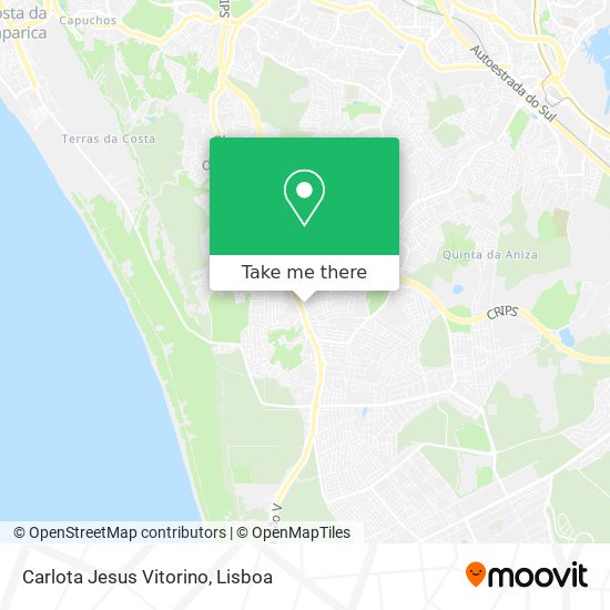 Carlota Jesus Vitorino mapa