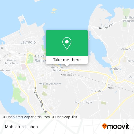 Mobiletric mapa