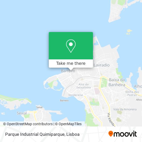 Parque Industrial Quimiparque map