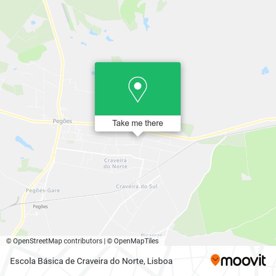 Escola Básica de Craveira do Norte map