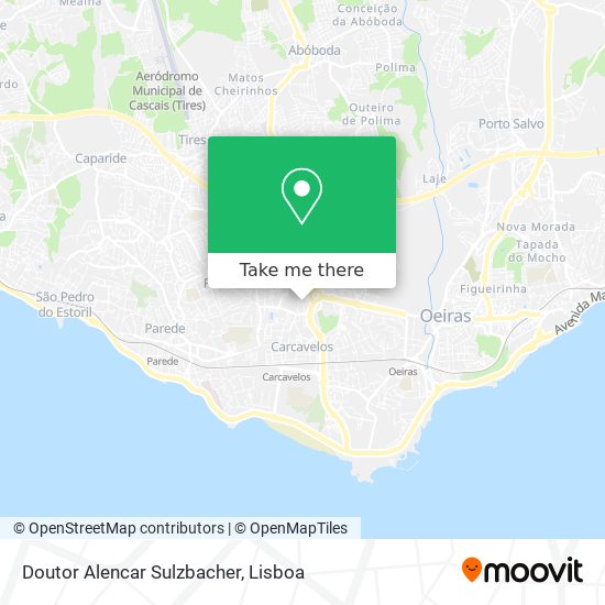Doutor Alencar Sulzbacher mapa