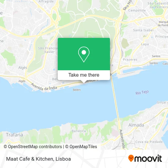 Maat Cafe & Kitchen map