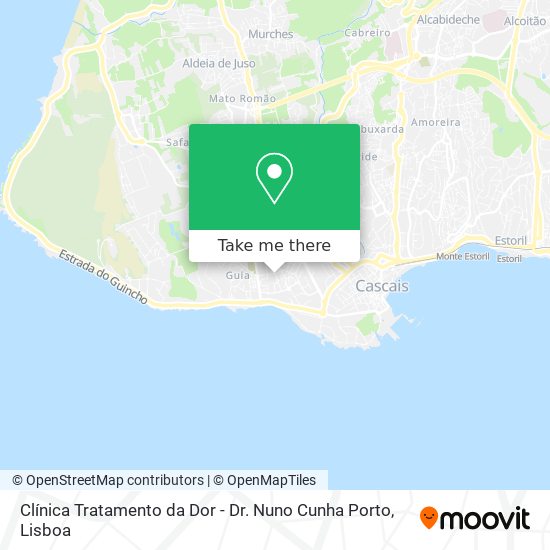 Clínica Tratamento da Dor - Dr. Nuno Cunha Porto map