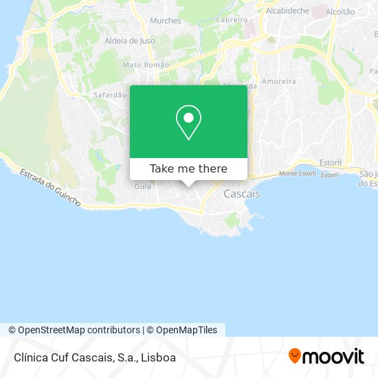Clínica Cuf Cascais, S.a. map