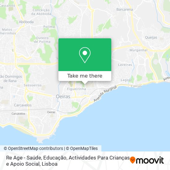 Re Age - Saúde, Educação, Actividades Para Crianças e Apoio Social map