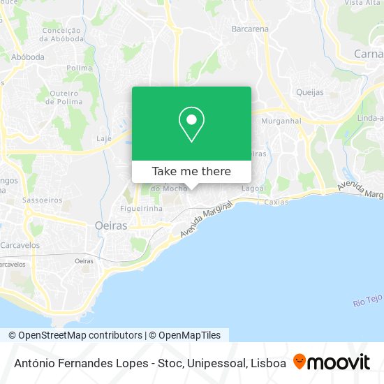 António Fernandes Lopes - Stoc, Unipessoal map