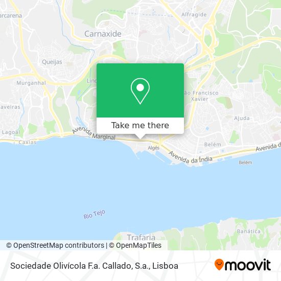 Sociedade Olivícola F.a. Callado, S.a. mapa