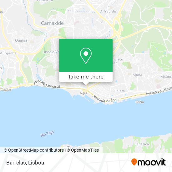 Barrelas map