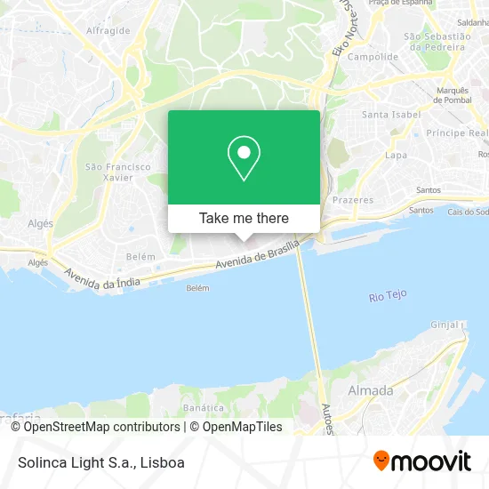 Solinca Light S.a. map