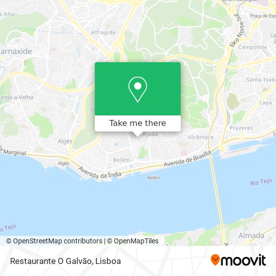 Restaurante O Galvão map