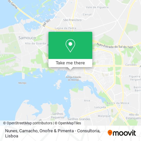 Nunes, Camacho, Onofre & Pimenta - Consultoria map