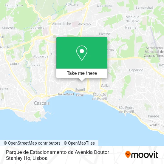 Parque de Estacionamento da Avenida Doutor Stanley Ho map
