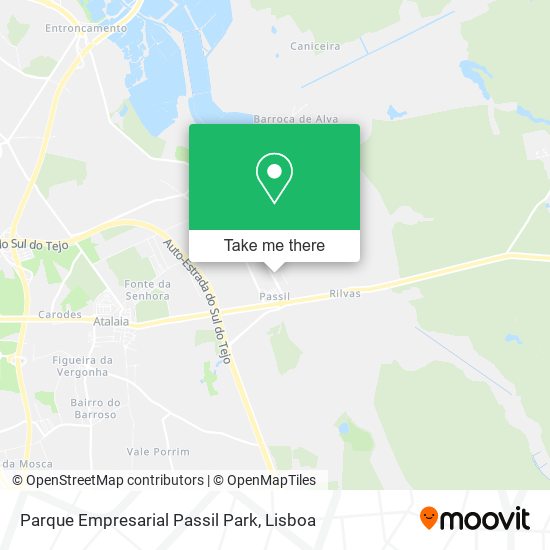 Parque Empresarial Passil Park map