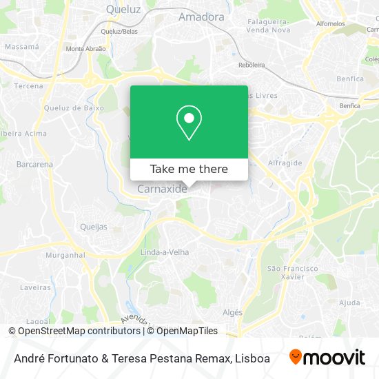 André Fortunato & Teresa Pestana Remax map