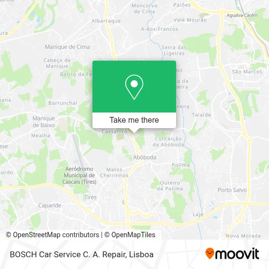BOSCH Car Service C. A. Repair map