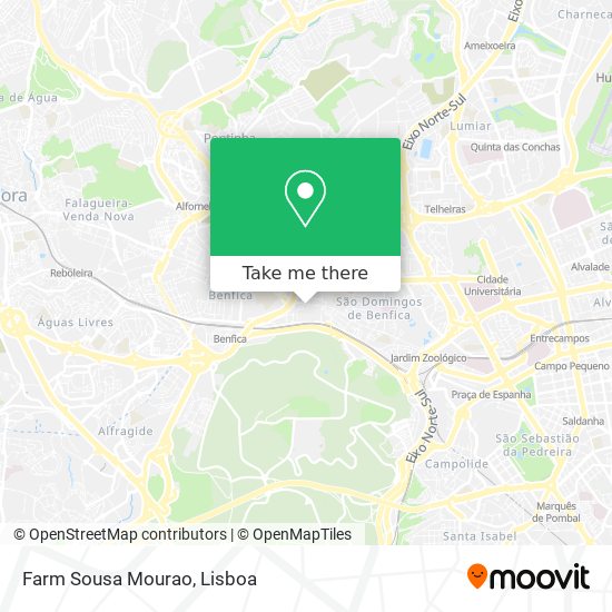 Farm Sousa Mourao mapa