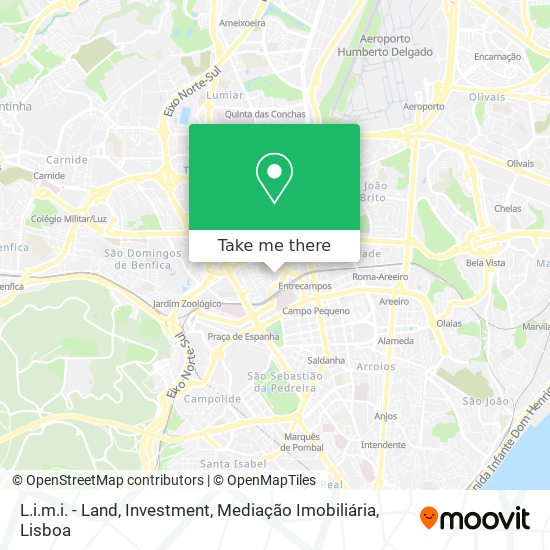 L.i.m.i. - Land, Investment, Mediação Imobiliária map