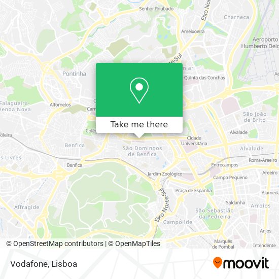 Vodafone mapa