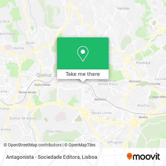 Antagonista - Sociedade Editora map